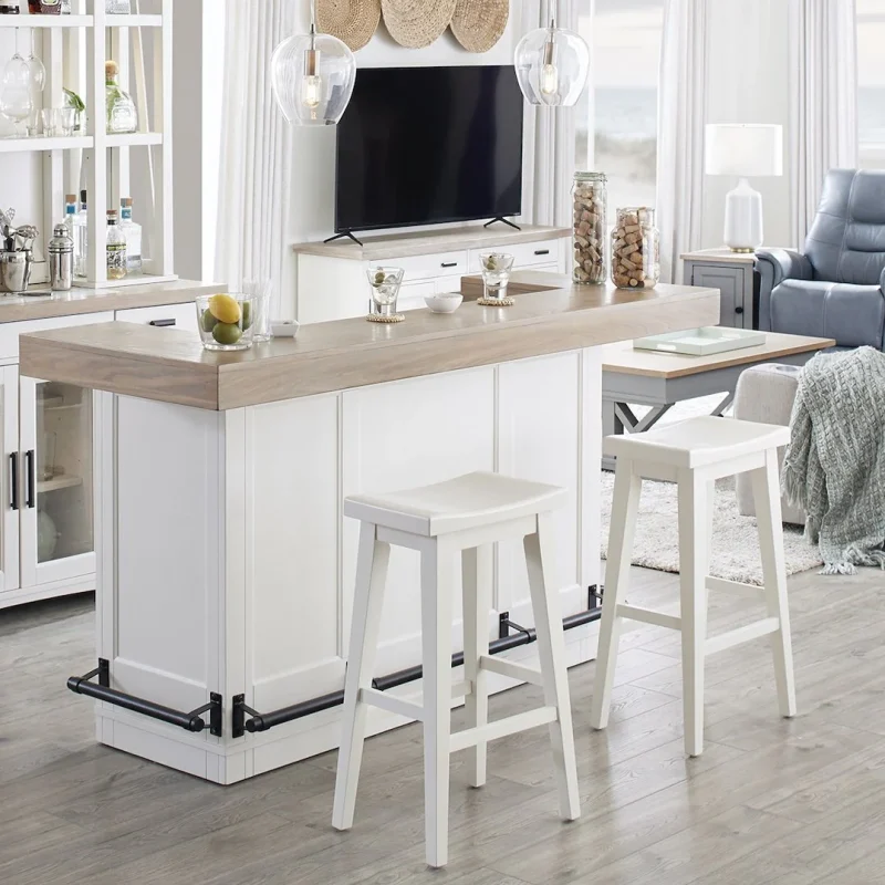AMERICANA MODERN DINING BAR COMPLETE 78 IN | DAME_78BAR_1030_life_detail_2048x