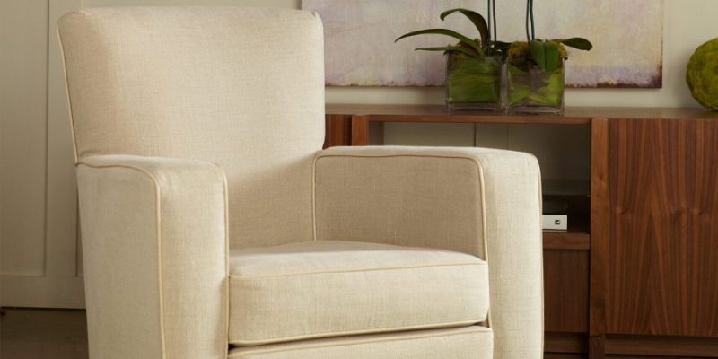 American Leather Chairs and Ottomans