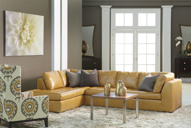 American Leather Sectionals