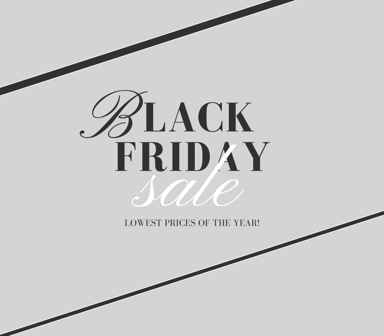 Black Friday Sale banner