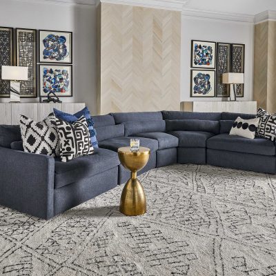 Revelation | SLOPE SOFA, INDIGO TWILL Sectional 1