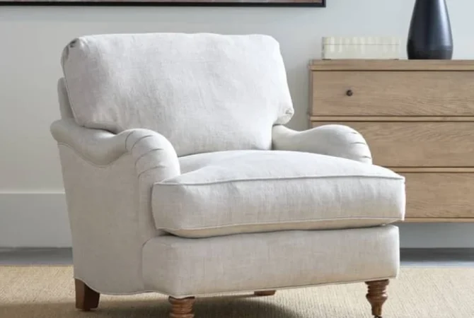 Rowe Chairs and Ottomans