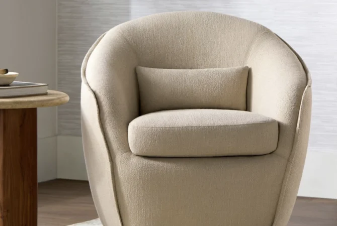 Surya Chairs and Ottomans